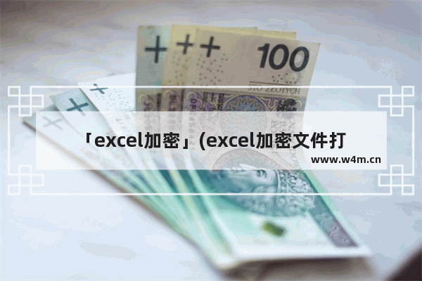 「excel加密」(excel加密文件打开没反应)