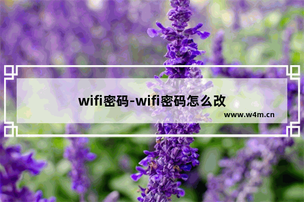 wifi密码-wifi密码怎么改