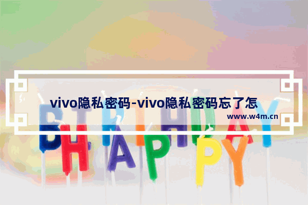 vivo隐私密码-vivo隐私密码忘了怎么办验证错了怎么办