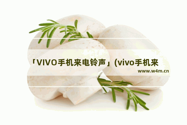 「VIVO手机来电铃声」(vivo手机来电铃声怎么设置歌曲)