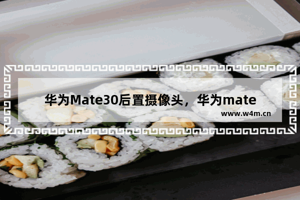 华为Mate30后置摄像头，华为mate30后置摄像头像素