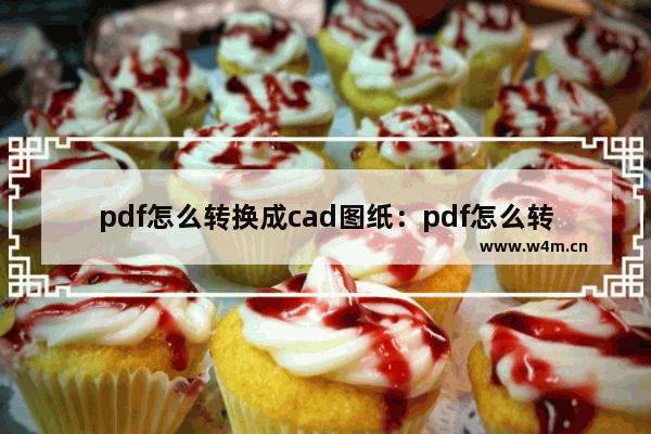 pdf怎么转换成cad图纸：pdf怎么转换成cad图纸2016版本