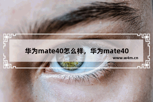 华为mate40怎么样，华为mate40怎么样设置省电