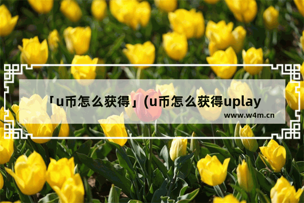 「u币怎么获得」(u币怎么获得uplay)