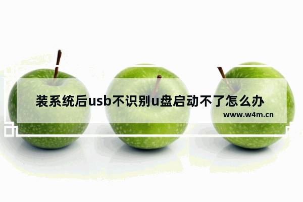 装系统后usb不识别u盘启动不了怎么办 电脑装完系统后USB不能识别，U盘无法启动怎么办？