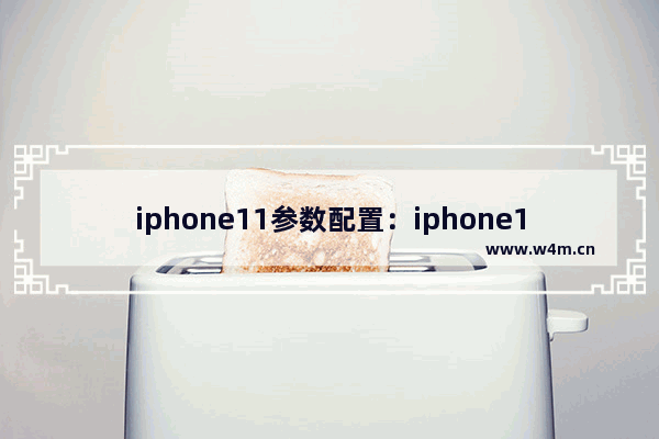 iphone11参数配置：iphone11参数配置和iphone 12 pro max