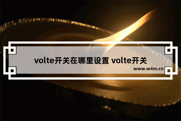 volte开关在哪里设置 volte开关在哪里设置小米10pro