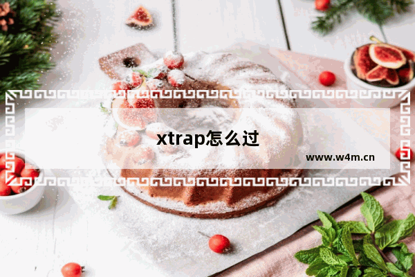 xtrap怎么过