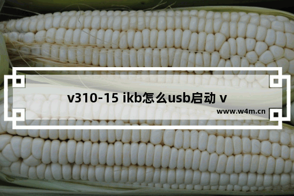 v310-15 ikb怎么usb启动 v310-15 ikb如何通过USB启动