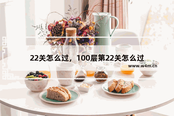 22关怎么过，100层第22关怎么过