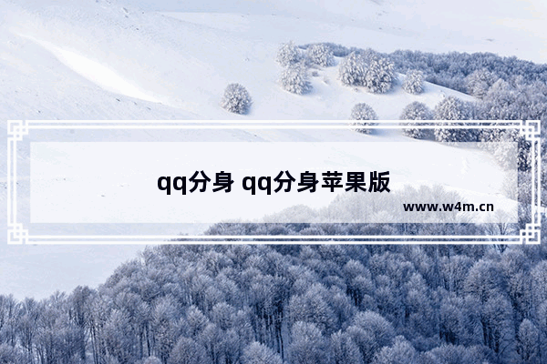 qq分身 qq分身苹果版