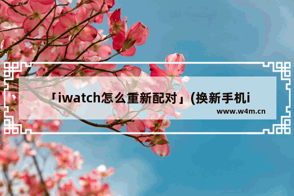 「iwatch怎么重新配对」(换新手机iwatch怎么重新配对)