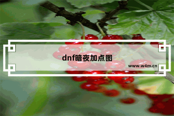 dnf暗夜加点图