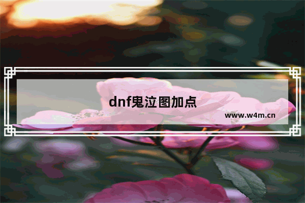 dnf鬼泣图加点