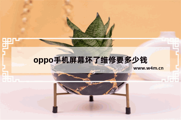 oppo手机屏幕坏了维修要多少钱