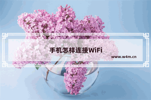 手机怎样连接WiFi