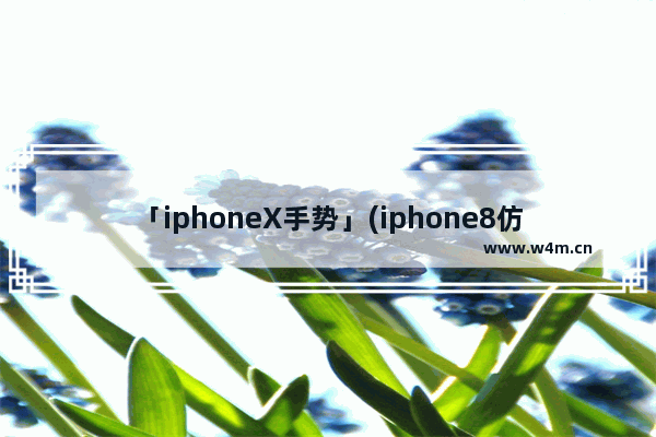 「iphoneX手势」(iphone8仿iphonex手势)