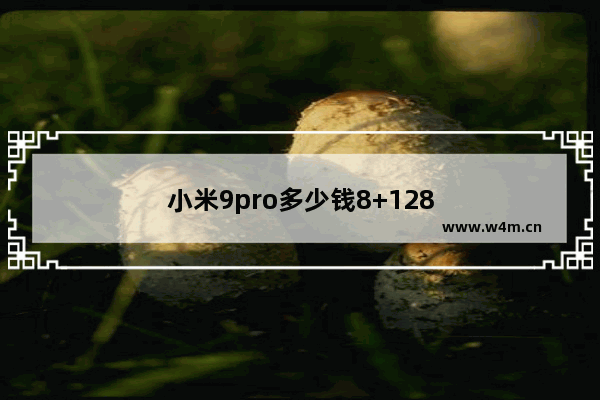 小米9pro多少钱8+128