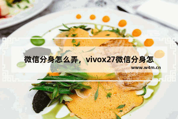 微信分身怎么弄，vivox27微信分身怎么弄