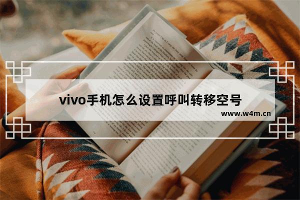 vivo手机怎么设置呼叫转移空号