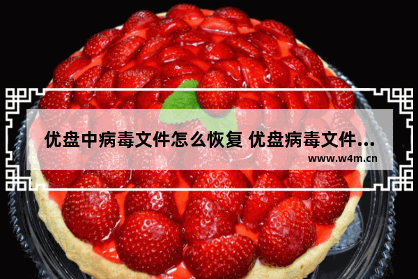 优盘中病毒文件怎么恢复 优盘病毒文件恢复技巧