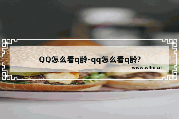 QQ怎么看q龄-qq怎么看q龄?