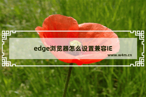 edge浏览器怎么设置兼容IE