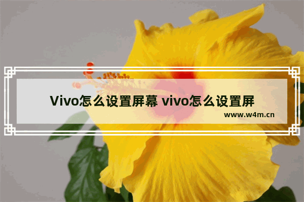 Vivo怎么设置屏幕 vivo怎么设置屏幕刷新率