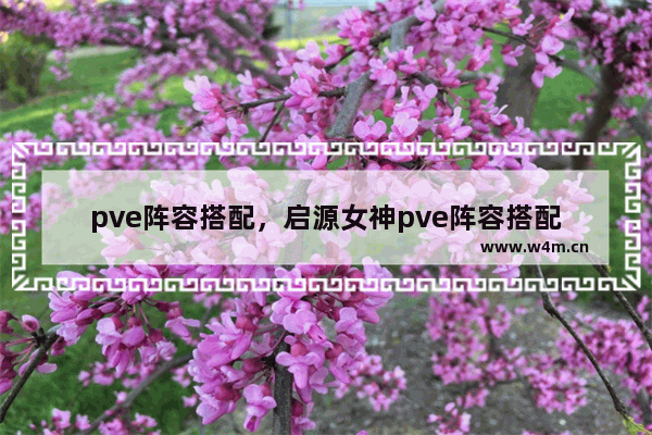 pve阵容搭配，启源女神pve阵容搭配