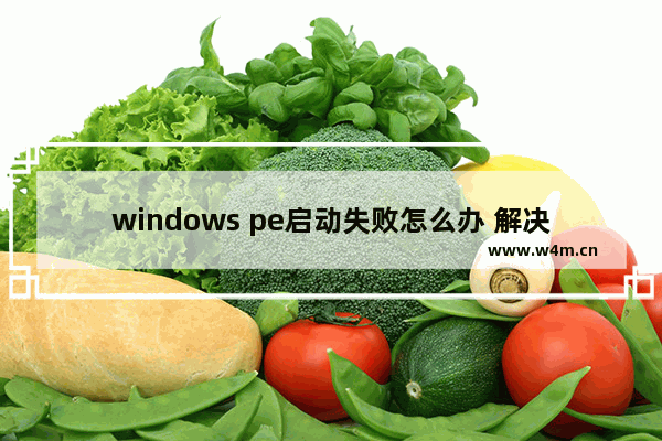 windows pe启动失败怎么办 解决Windows PE无法启动的方法