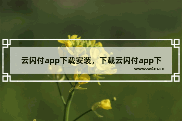 云闪付app下载安装，下载云闪付app下载安装