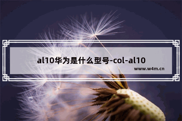 al10华为是什么型号-col-al10华为是什么型号