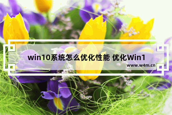 win10系统怎么优化性能 优化Win10系统的性能