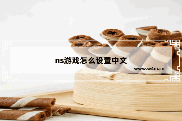 ns游戏怎么设置中文