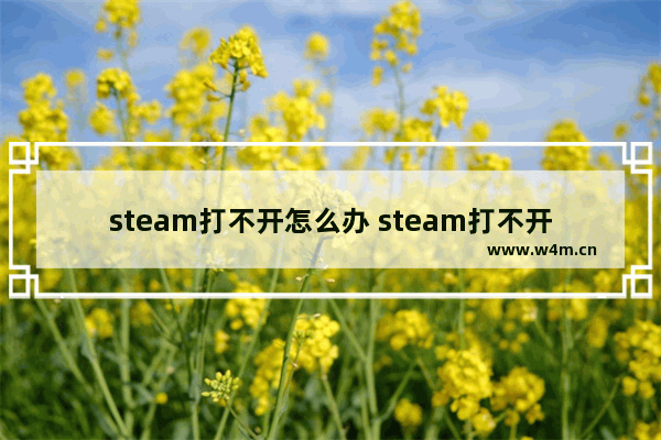 steam打不开怎么办 steam打不开的解决方法