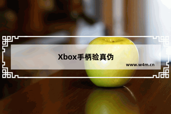 Xbox手柄验真伪