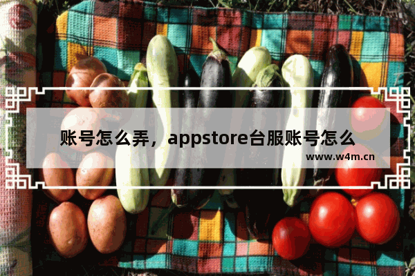 账号怎么弄，appstore台服账号怎么弄