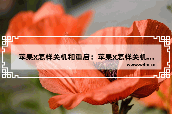 苹果x怎样关机和重启：苹果x怎样关机和重启荔浦到鹿寨多少公里