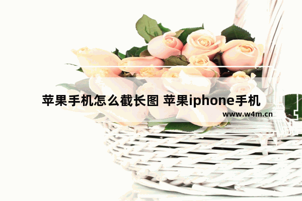 苹果手机怎么截长图 苹果iphone手机截长图的方法