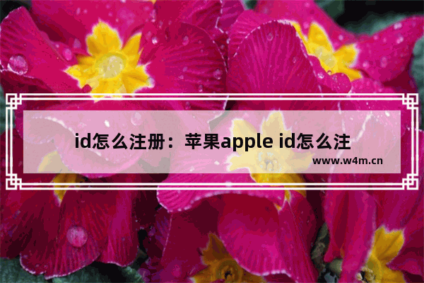 id怎么注册：苹果apple id怎么注册