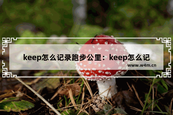 keep怎么记录跑步公里：keep怎么记录跑步公里和轨迹