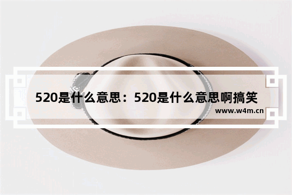 520是什么意思：520是什么意思啊搞笑