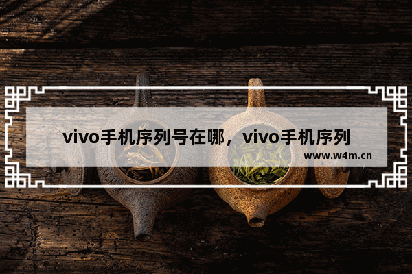 vivo手机序列号在哪，vivo手机序列号在哪看