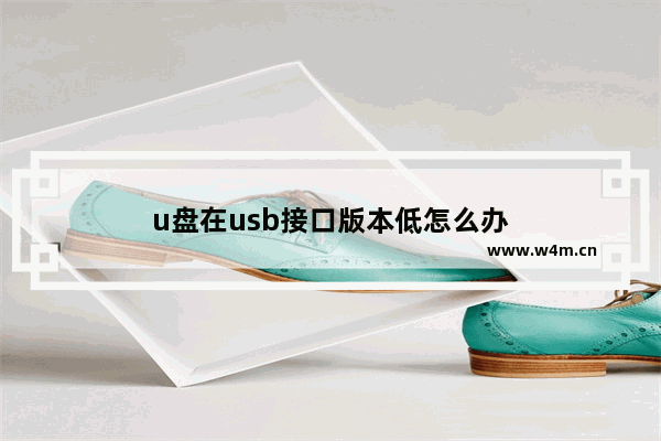 u盘在usb接口版本低怎么办