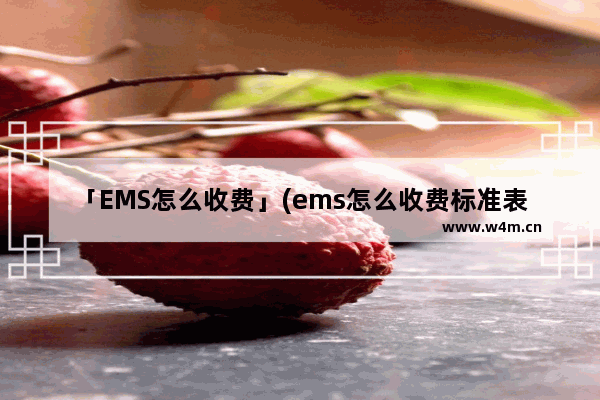 「EMS怎么收费」(ems怎么收费标准表)