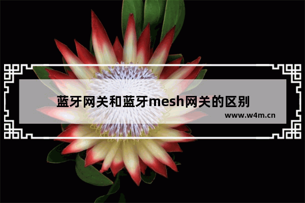 蓝牙网关和蓝牙mesh网关的区别