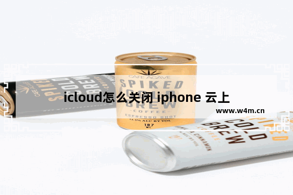 icloud怎么关闭 iphone 云上贵州6元icloud怎么关闭