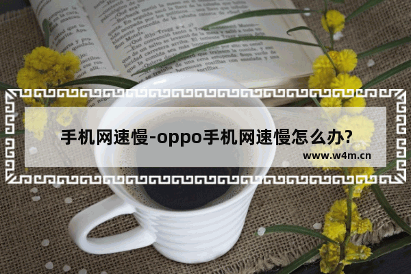 手机网速慢-oppo手机网速慢怎么办?