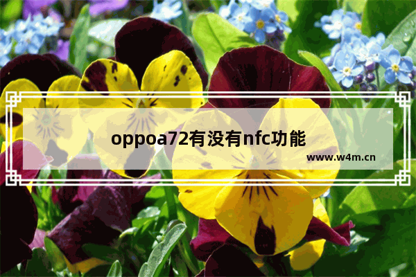 oppoa72有没有nfc功能