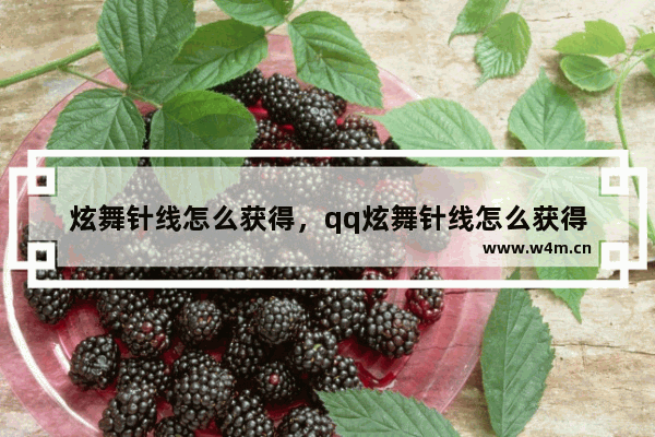 炫舞针线怎么获得，qq炫舞针线怎么获得